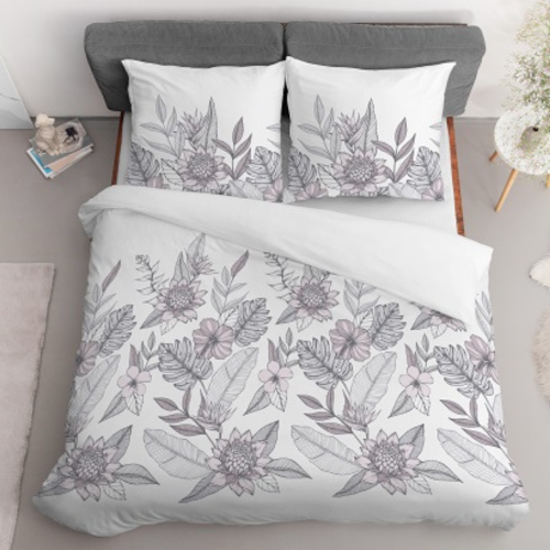 Pościel Satynowa 160x200  100% Bawełna HOME SATIN 4125 B