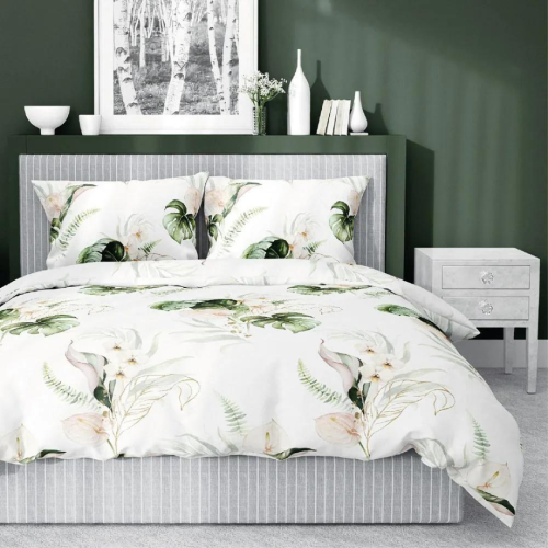 Pościel Satynowa 160x200  100% Bawełna HOME SATIN 4452 A