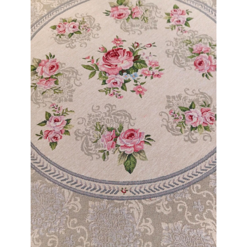 Obrus Gobelinowy 85 Orient Róża Koło