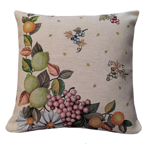 Poszewka Na Poduszke Gobelinowa 45x45 Winogrono Dekoracyjna