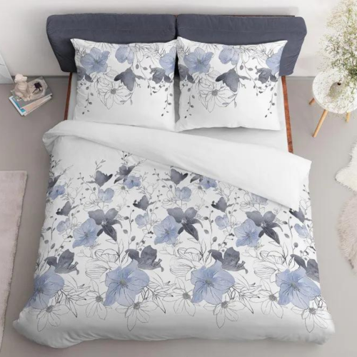 Pościel Satynowa 200x220 100% Bawełna HOME SATIN 4397 A