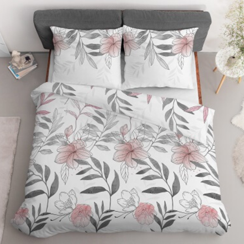 Pościel Satynowa 200x220 100% Bawełna HOME SATIN 4457 B