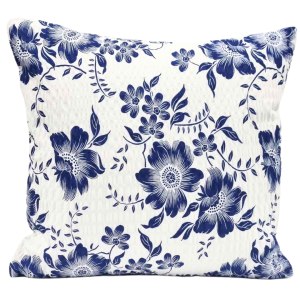 Poszewka 40x40 Kora JAŚ Ricardo Granat Na Białym