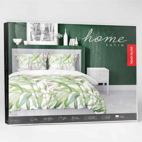 Pościel Satynowa 200x220 100% Bawełna HOME SATIN 4922 A