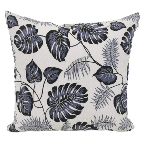 Poszewka 40x40 Kora JAŚ Liście Palm Szare