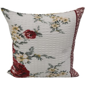 Poszewka 40x40 Kora JAŚ Kwiaty Groszki