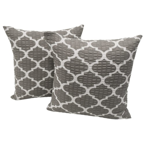 Poszewka 40x40 Kora JAŚ Maroko Szare