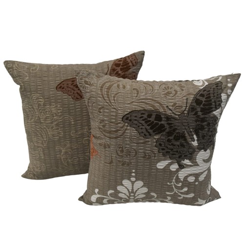 Poszewka 40x40 Kora JAŚ Motyl Na Beżowym