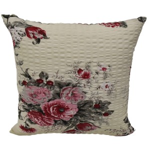 Poszewka 40x40 Kora JAŚ Róża Cygańska Krem