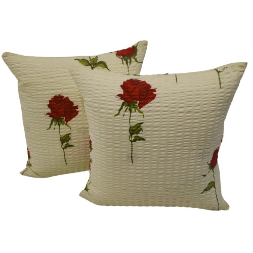 Poszewka 40x40 Kora JAŚ Róża Stojąca