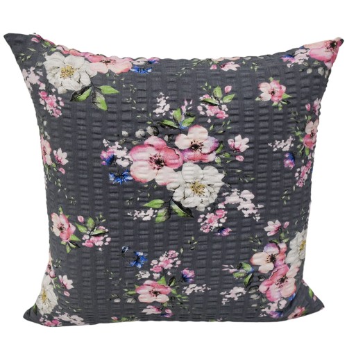 Poszewka 40x40 Kora JAŚ Wiosna Jabłonka Szara