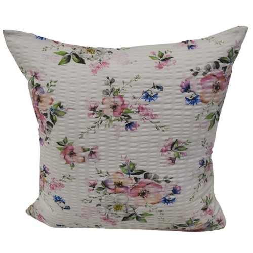 Poszewka 40x40 Kora JAŚ Wiosna Jabłonka Biała