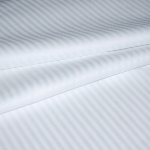 Prześcieradło Adamaszek 100% Bawełna 140x200 Paski 1 Cm