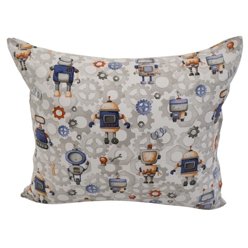 Komplet Pościeli Dziecięcej 100x135 + 50x60 Roboty