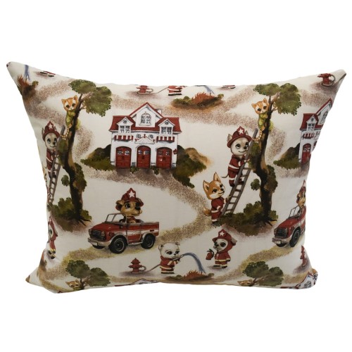 Komplet Pościeli Dziecięcej 100x135 + 40x60 Psi Strażak