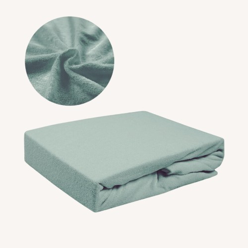 Prześcieradło FROTTE Bez Gumki 200x220 Jasny Popiel