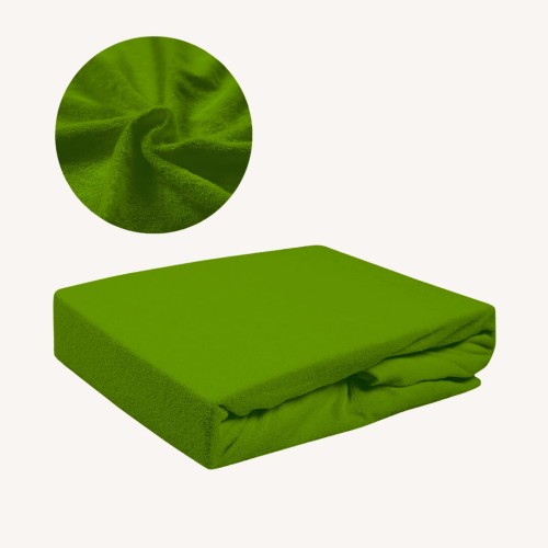 Prześcieradło FROTTE Bez Gumki 120x200 Oliwka