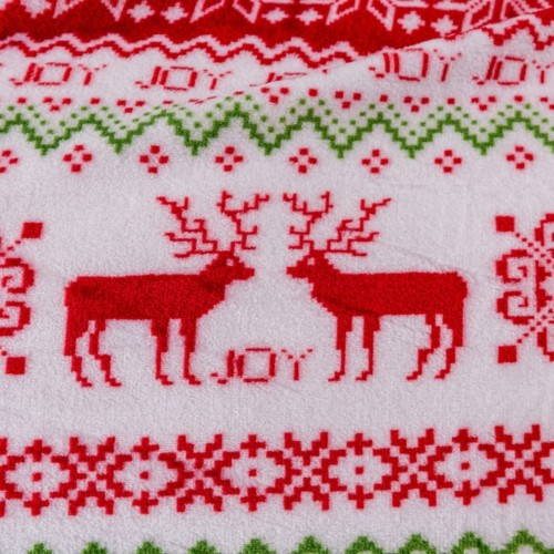 Koc Świąteczny 160x200 Mikrofibra Renifery