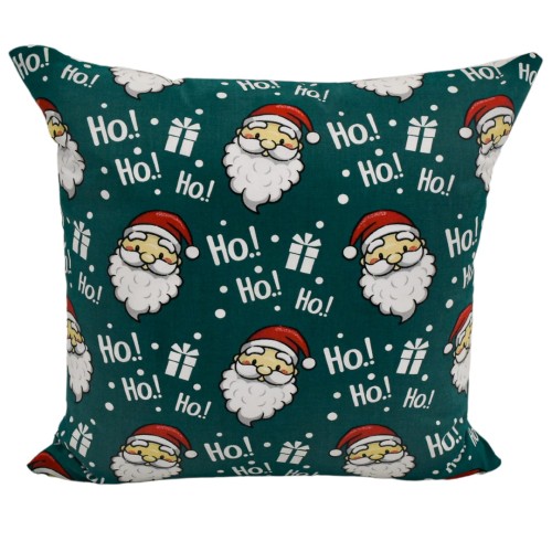 Poszewka Świąteczna 40x40 Bawełniana JAŚ Mikołaje Ho! Ho!