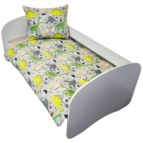 Komplet Pościeli Dziecięcej 90x120 + 40x60 Dinozaury