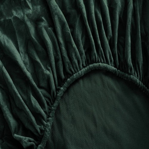 Prześcieradło Mikrofibra MIŚ z Gumką 160x200 Ciemna Butelka