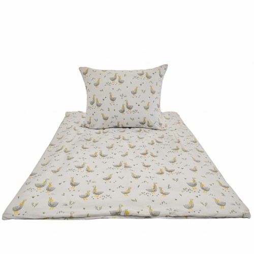 Komplet Pościeli Dziecięcej 120x160 + 70x80 Gąski