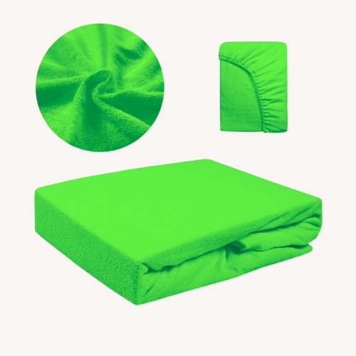 Prześcieradło FROTTE Z Gumką 140x200 Zieleń