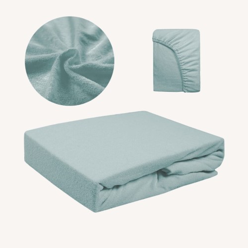 Prześcieradło FROTTE Z Gumką 140x200 Jasny Popiel