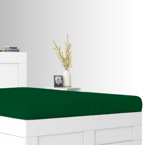 Prześcieradło FROTTE Z Gumką 180x200 Ciemna Butelka