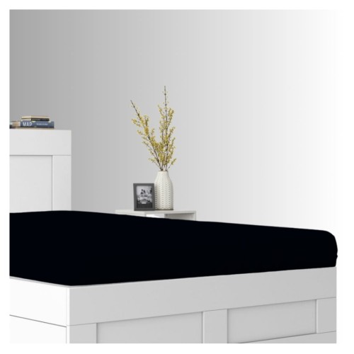 Prześcieradło FROTTE Z Gumką 70x140 Czarny