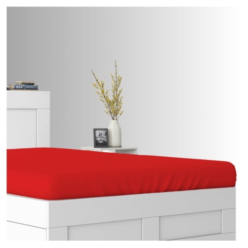 Prześcieradło FROTTE Z Gumką 70x140 Czerwony