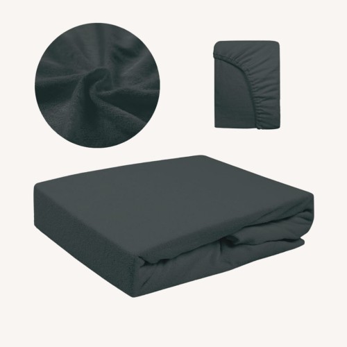 Prześcieradło FROTTE Z Gumką 60x120 Grafit