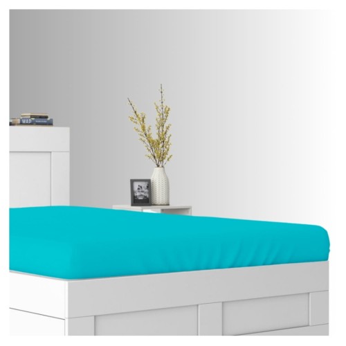 Prześcieradło FROTTE Z Gumką 70x140 Turkus