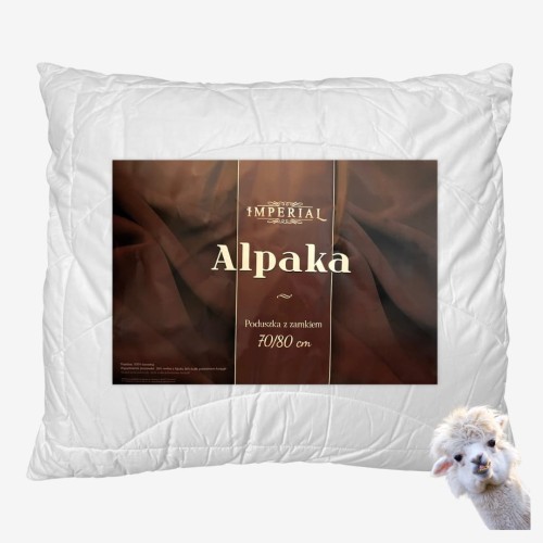 Poduszka IMPERIAL Alpaka 70x80 Luksusowa