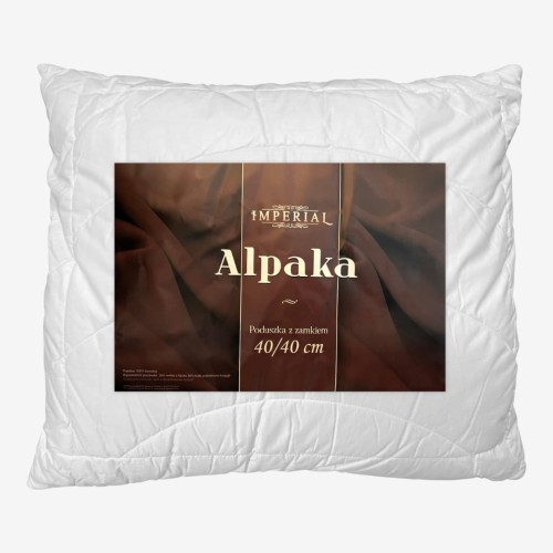 Poduszka IMPERIAL Alpaka 40x40 Luksusowa