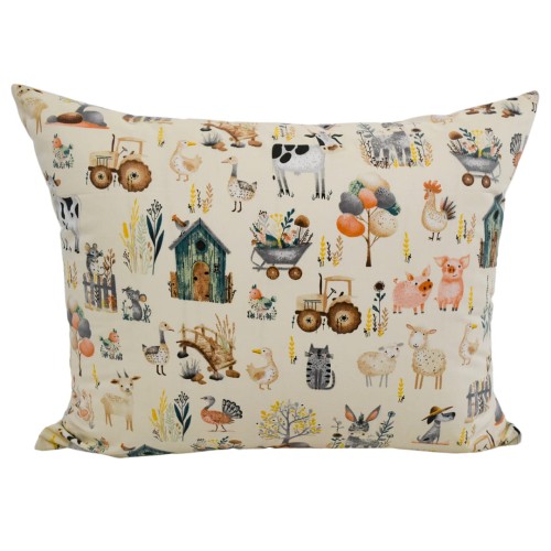 Komplet Pościeli Dziecięcej 100x135 + 40x60 Farma Retro