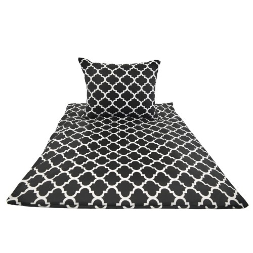 Komplet Pościeli Dziecięcej 90x120 + 50x60 Maroko Czarne