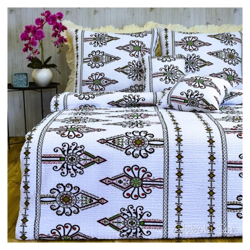 Komplet Pościeli Kora 140x200 2x70/80 Parzenice Białe