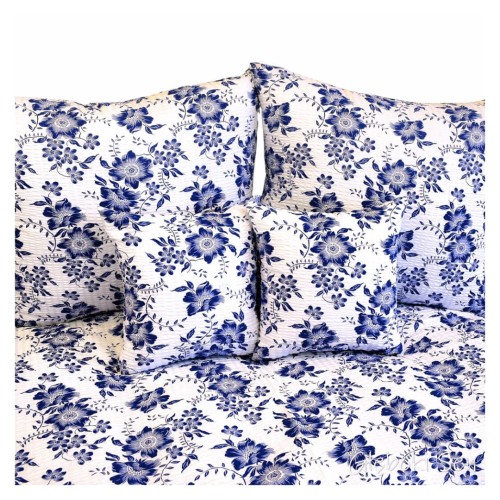 Komplet Pościeli Kora 160x200 2x70/80 Ricardo Granat Na Białym