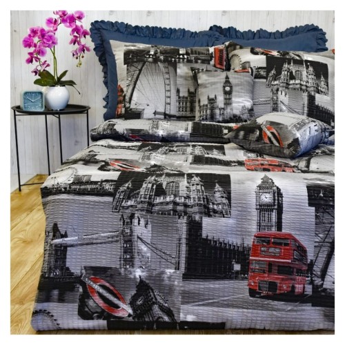 Komplet Pościeli Kora 140x200 2x70/80 Londyn