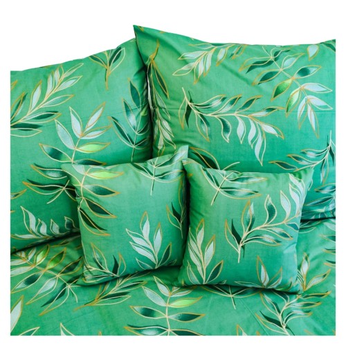 Komplet Pościeli Bawełnianej 160x200 2x70/80 Eukaliptus
