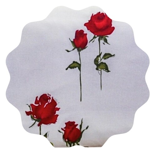 Komplet Pościeli Bawełnianej 140x200 1x70/80 Róża Stojąca Krem