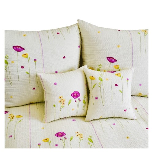 Komplet Pościeli Kora 160x200 2x70/80 Łodygi Krem