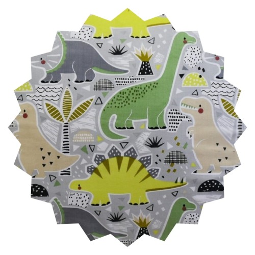 Komplet Pościeli Dziecięcej 140x160 + 50x70 Dinozaury