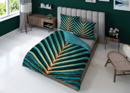 Pościel Satynowa z Mikrowłókna 100% Poliester 160x200 4189 A