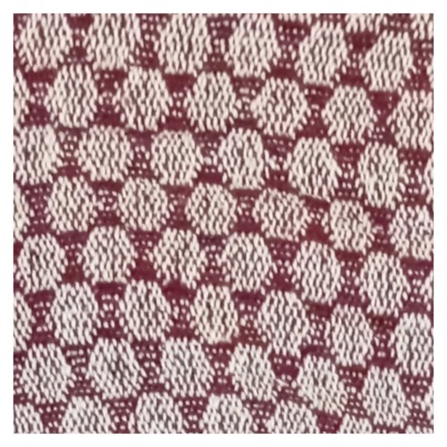 Bawełniany Koc Narzuta 150x200 AREDO 13 BORDO