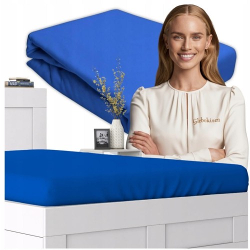 Prześcieradło JERSEY Z Gumką 100x200 Chaber 100% Bawełniane