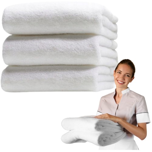 Ręcznik Hotelowy 70x140 Biały Cezar 600 GSM