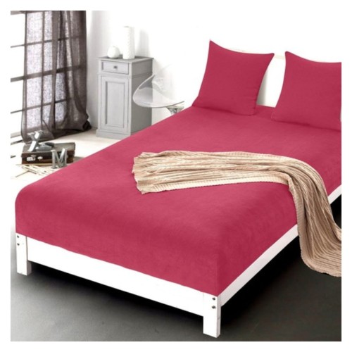 Prześcieradło Mikrofibra MIŚ z Gumką 160x200 Różowe