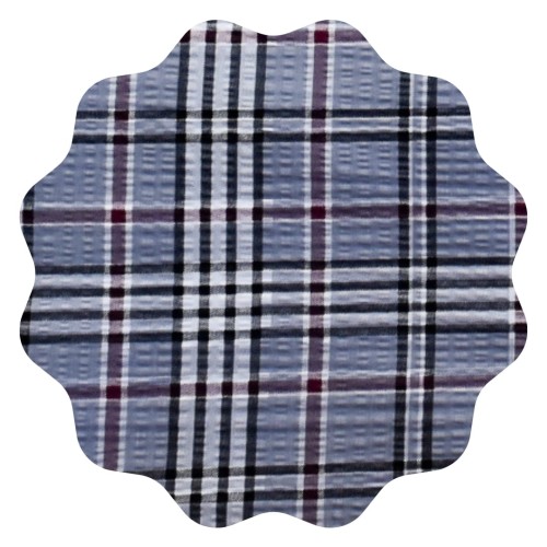 Komplet Pościeli Kora 160x200 2x70/80 Krata Szara